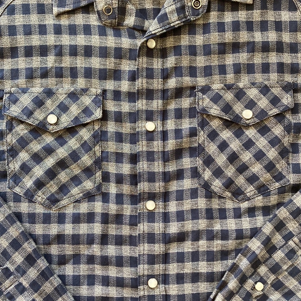 American Rag Pearl Snap Button Down - Picture 3 of 6